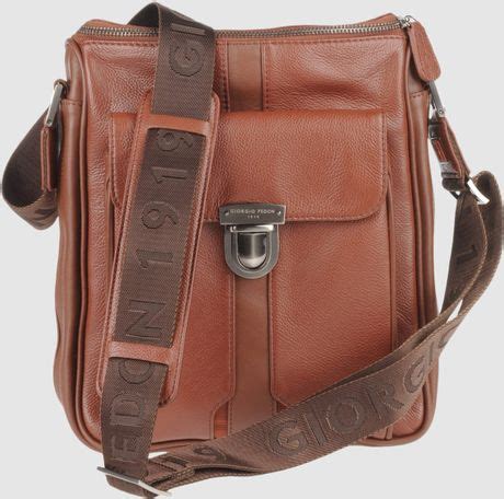 giorgio fedon leather bag.